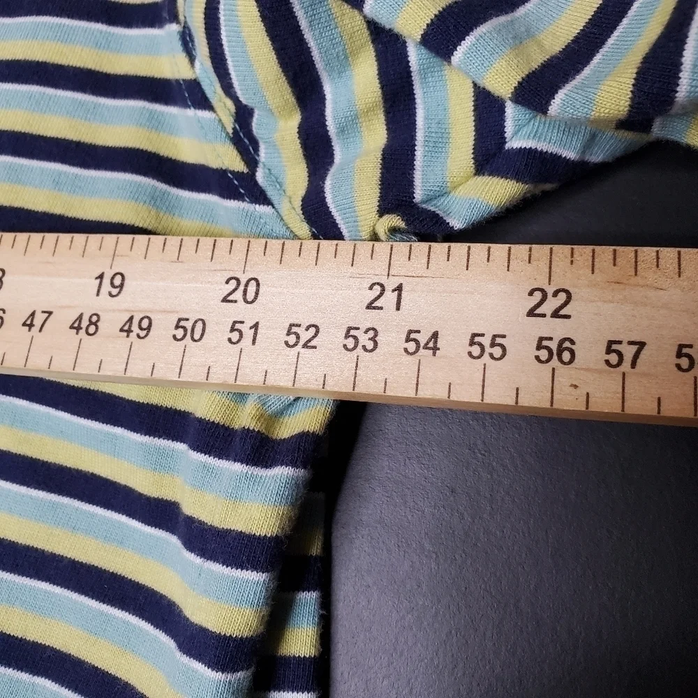 J.Crew Men's Striped Polo Shirt Size Large